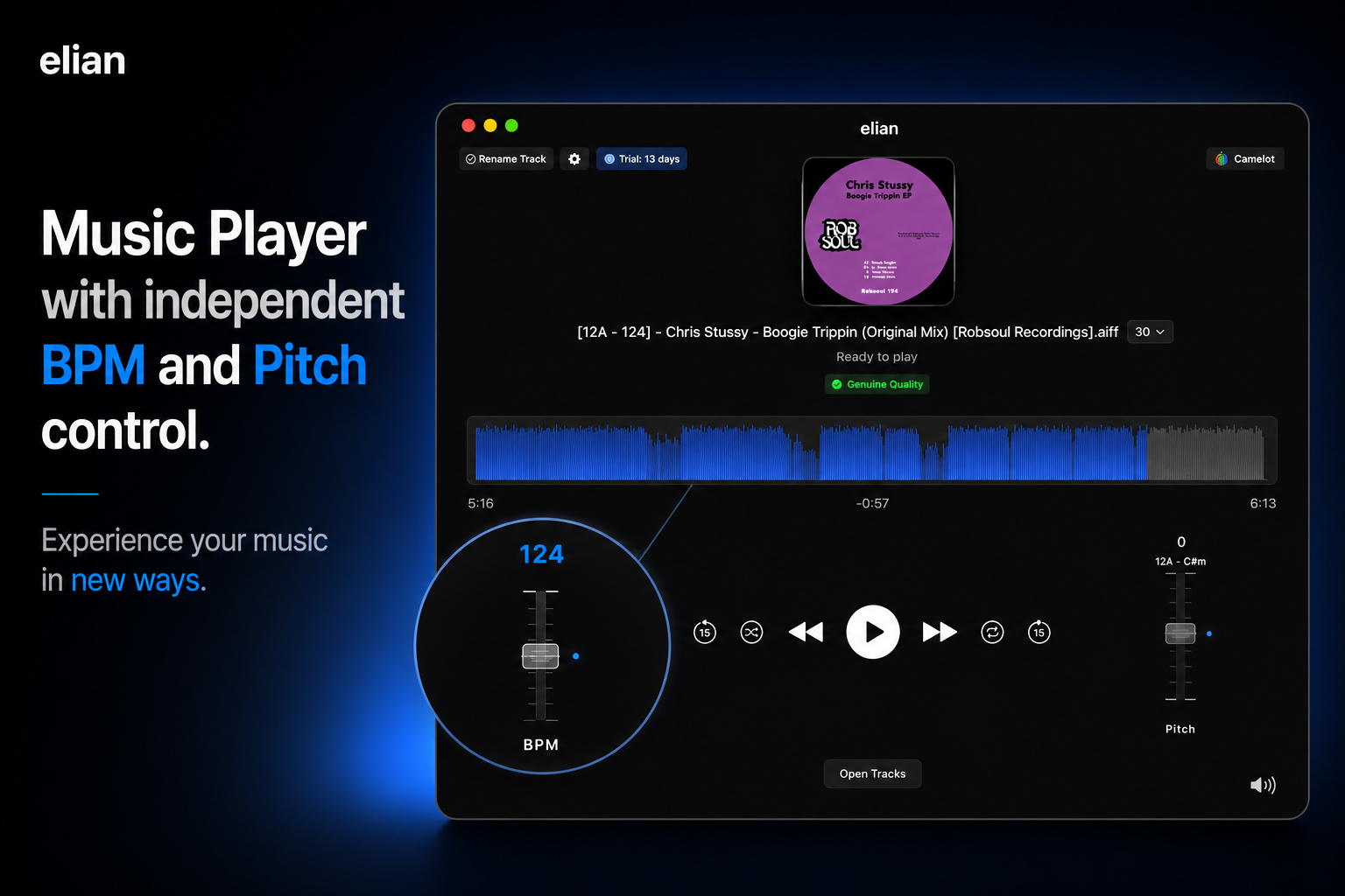 BPM and Key, fully independent.
